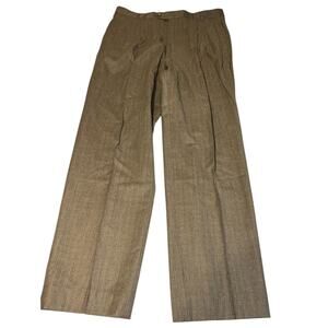 Vintage St. Croix Men's Gray Wool Dress Slacks Size 36 Casual Workwear Pants